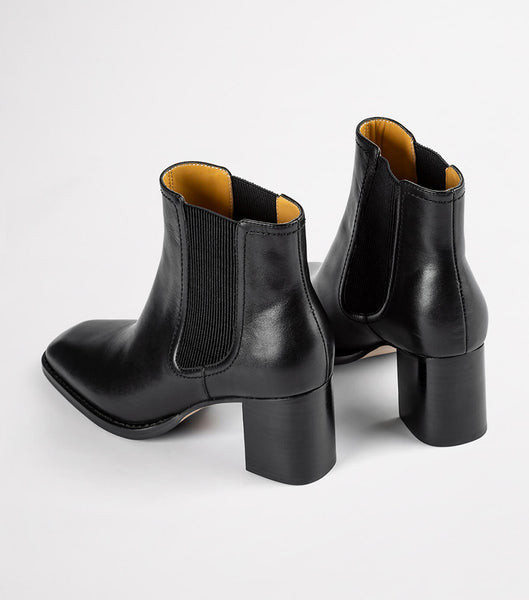 Black Tony Bianco Wager Black Como 6.5cm Heeled Boots | USQAV69685