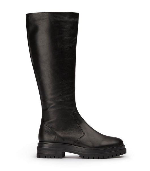 Black Tony Bianco Wanda Black Venice 4.5cm Combat Boots | PUSER45432