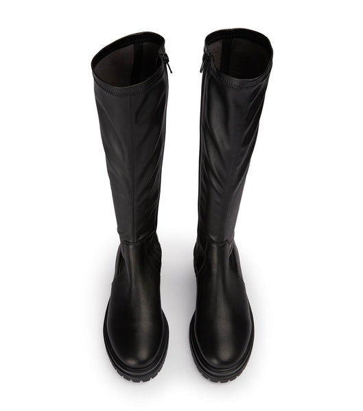 Black Tony Bianco Waze Black Venice/Black Venezia 4.5cm Mid Calf Boots | DUSKV32266