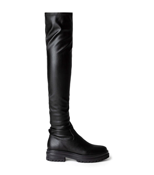 Black Tony Bianco Wild Black Venezia 4.5cm Stretch Boots | USEAH10329