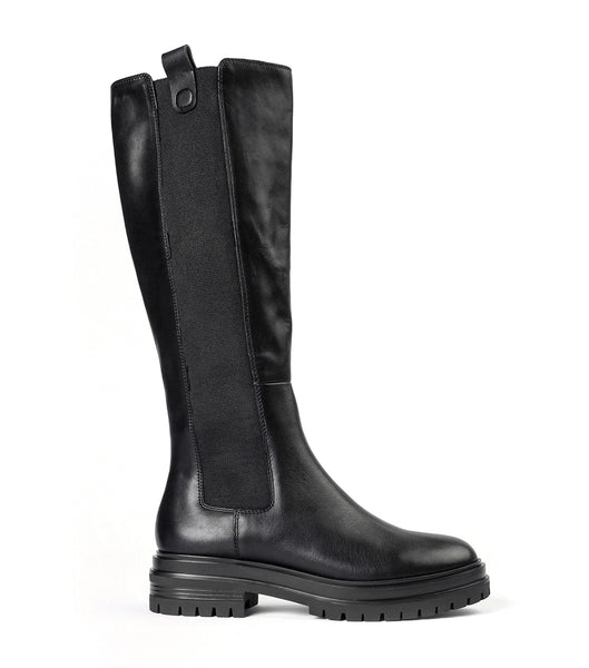 Black Tony Bianco Winx Black Venice 4.5cm Mid Calf Boots | ZUSNQ78331