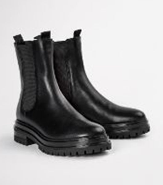 Black Tony Bianco Wolfe Black Como 4.5cm Ankle Boots | AUSWC83465