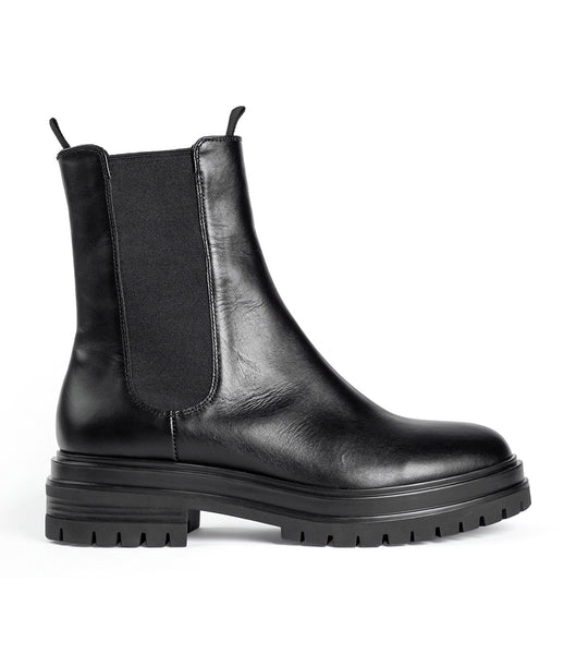 Black Tony Bianco Wolfe Black Como 4.5cm Combat Boots | USJKU39416