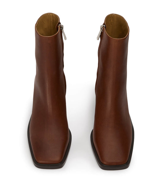 Brown Tony Bianco Dream Cognac 7.5cm Ankle Boots | USEGJ41424