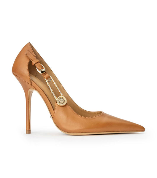 Brown Tony Bianco Glow Tan Como 11cm Event Heels | SUSNY23524