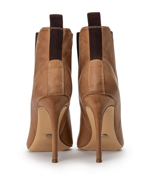 Brown Tony Bianco Laken Caramel Diesel 10.3cm Heeled Boots | USXBR20015