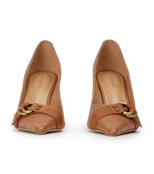 Brown Tony Bianco Saje Tan Como 8cm Event Heels | USCVG89642