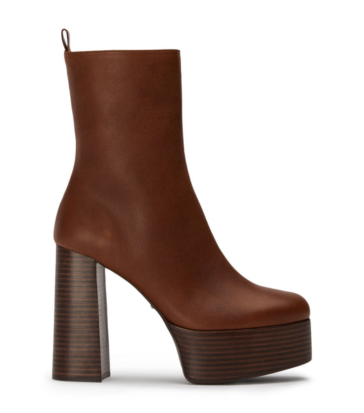 Brown Tony Bianco Tyra Cognac 12cm Ankle Boots | USJZR17050