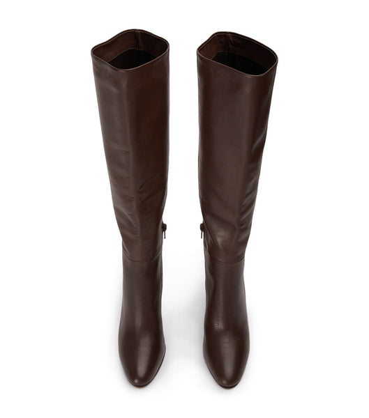 Chocolate Tony Bianco Boss Choc Como 9.5cm Heeled Boots | EUSVG13129