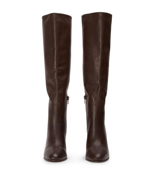 Chocolate Tony Bianco Boss Choc Como 9.5cm Heeled Boots | EUSVG13129