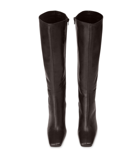 Chocolate Tony Bianco Havana Chocolate Nappa 10.5cm Heeled Boots | AUSWC73494