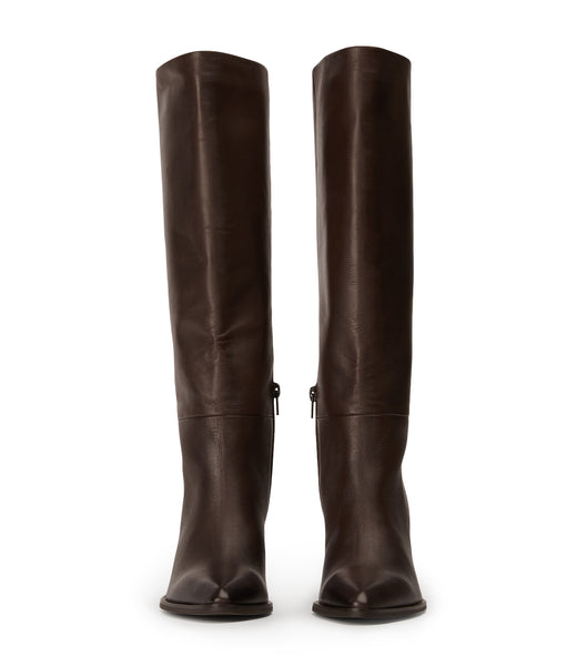 Chocolate Tony Bianco Peppe Choc Como 7.5cm Knee High Boots | USXBR91526