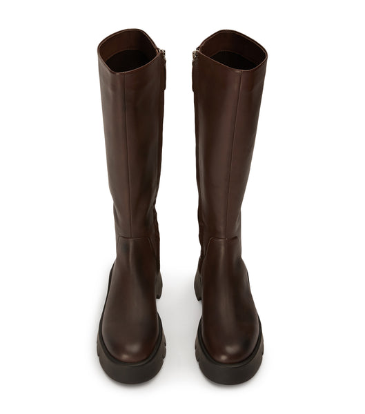 Chocolate Tony Bianco Rage Choc Como 5.5cm Knee High Boots | USEGJ43486