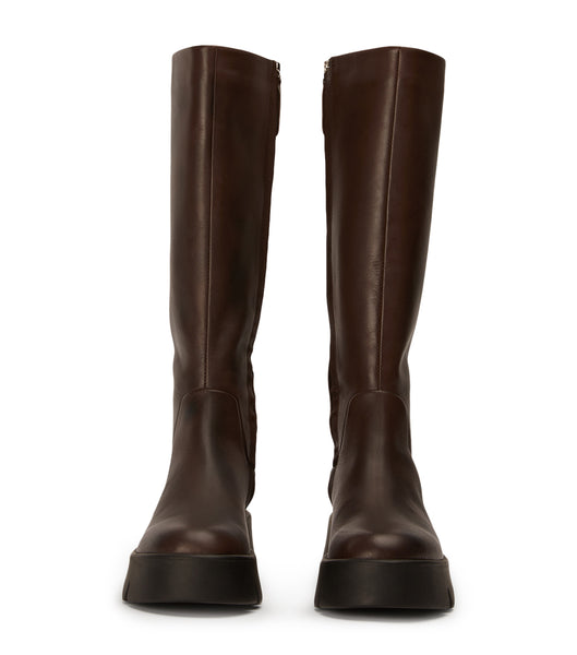 Chocolate Tony Bianco Rage Choc Como 5.5cm Knee High Boots | USEGJ43486