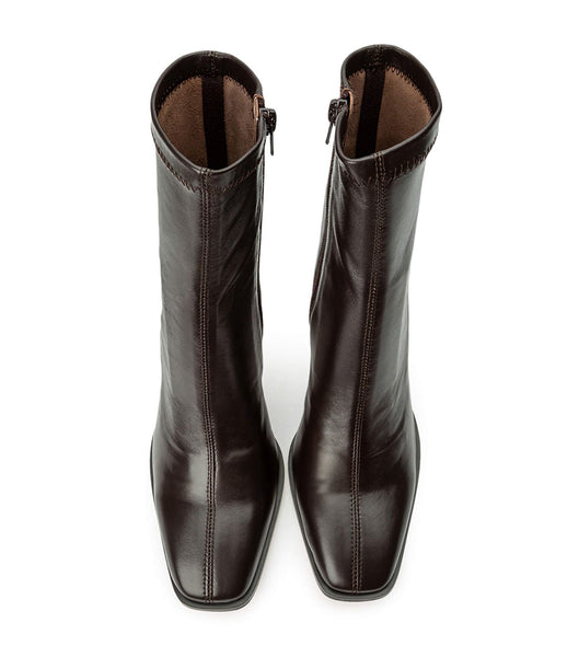 Chocolate Tony Bianco Rover Chocolate Nappa 8.5cm Ankle Boots | AUSDF80906