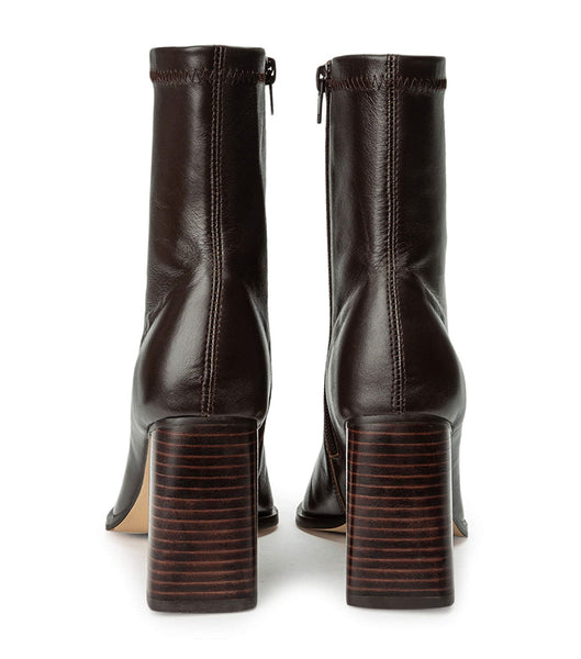 Chocolate Tony Bianco Rover Chocolate Nappa 8.5cm Heeled Boots | LUSSX47825