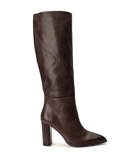 Chocolate Tony Bianco Skyla Choc Como 9cm Heeled Boots | USEGJ72170