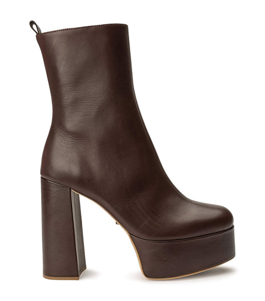 Chocolate Tony Bianco Tyra Choc Como 12cm Platform Boots | MUSHR66478