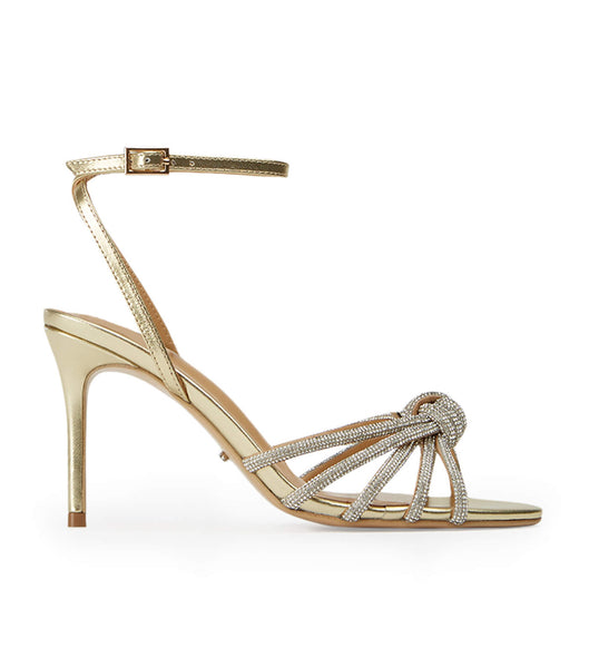 Gold / Metal Tony Bianco Helena Gold Nappa Metallic 8.5cm Event Heels | USDYB39305