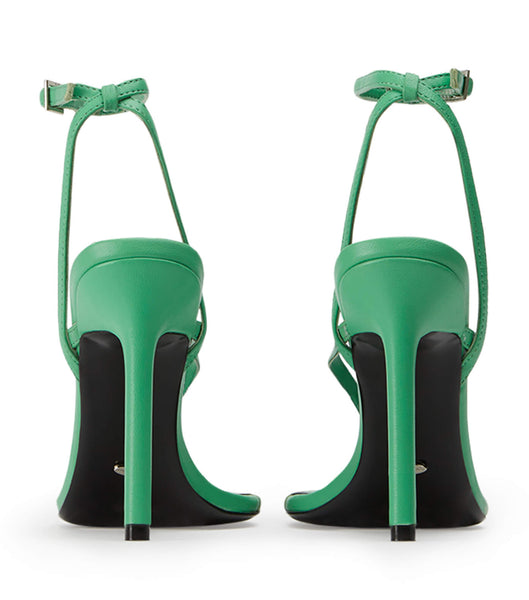 Green Tony Bianco Melina Acid Green 10.5cm Stiletto Heels | FUSHY26574