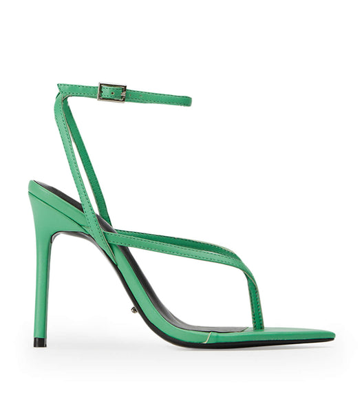 Green Tony Bianco Melina Acid Green 10.5cm Stiletto Heels | FUSHY26574