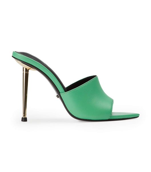 Green Tony Bianco Mylo Acid Green 10.5cm Event Heels | BUSSO73945