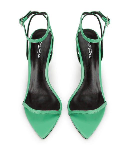 Green Tony Bianco Myra Acid Green 10.5cm Stiletto Heels | GUSEC56784