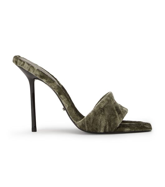 Green Tony Bianco Natalie Envy Crush 10.5cm Event Heels | USXBR68187