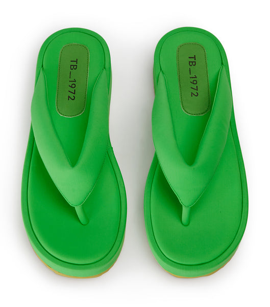 Green Tony Bianco Paris Neon 3.5cm Sandals | DUSKV70260