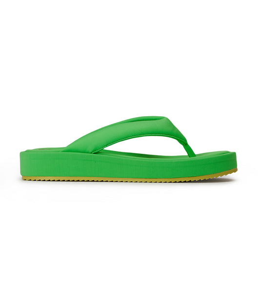 Green Tony Bianco Paris Neon 3.5cm Sandals | DUSKV70260