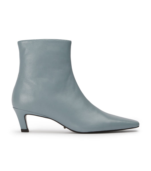 Grey Tony Bianco Vicci Steel Nappa 5cm Ankle Boots | XUSBH22687