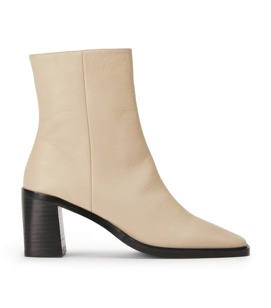 Light Yellow Tony Bianco Dream Vanilla Venice 7.5cm Ankle Boots | ZUSMJ17495