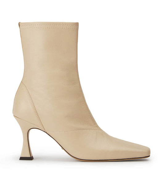 Light Yellow Tony Bianco Fomo Vanilla Nappa 8cm Ankle Boots | USXMI72261