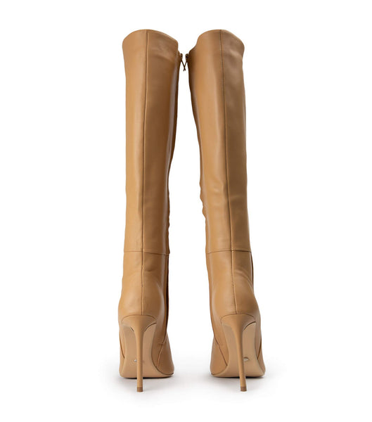 Orange Tony Bianco Apollo Honey Nappa 10.5cm Knee High Boots | PUSQX68069