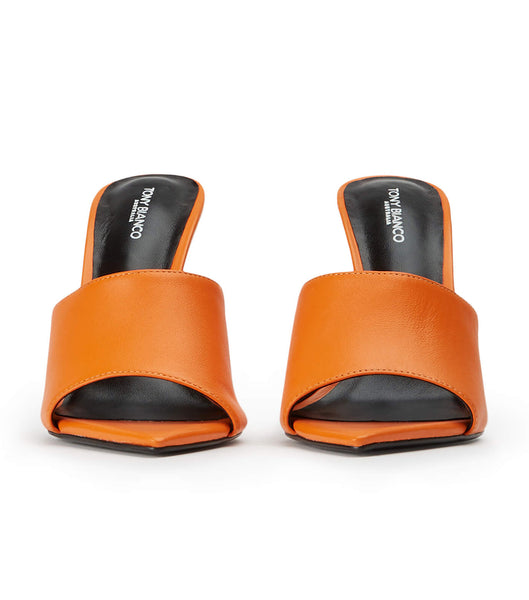 Orange Tony Bianco Mylo Acid Orange 10.5cm Event Heels | MUSFT47873