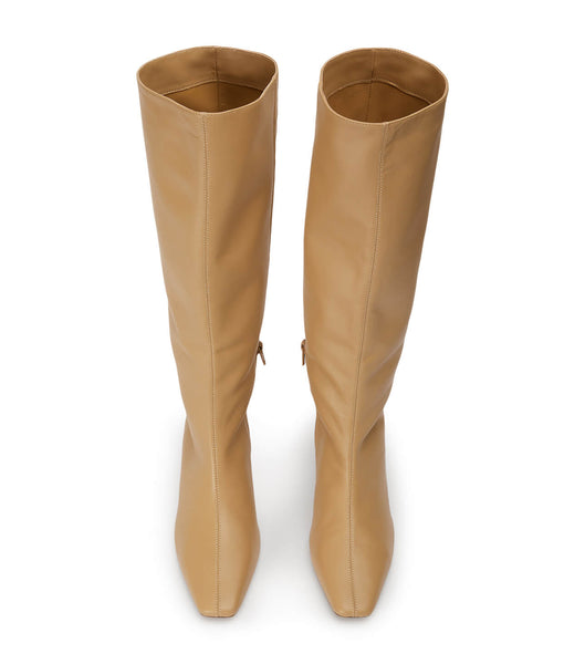 Orange Tony Bianco Vixon Honey Nappa 5cm Heeled Boots | USQCS30783