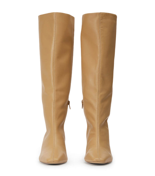 Orange Tony Bianco Vixon Honey Nappa 5cm Knee High Boots | YUSVQ87423