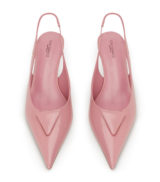 Pink Tony Bianco Kimmy Musk Hi Shine 4.5cm Court Shoes | TUSPQ50127