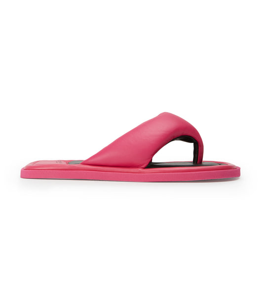 Pink Tony Bianco Nikki Acid Pink Sandals | USXMI42803