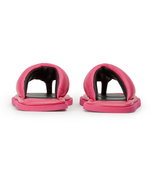 Pink Tony Bianco Nikki Acid Pink Slides | DUSKV71403