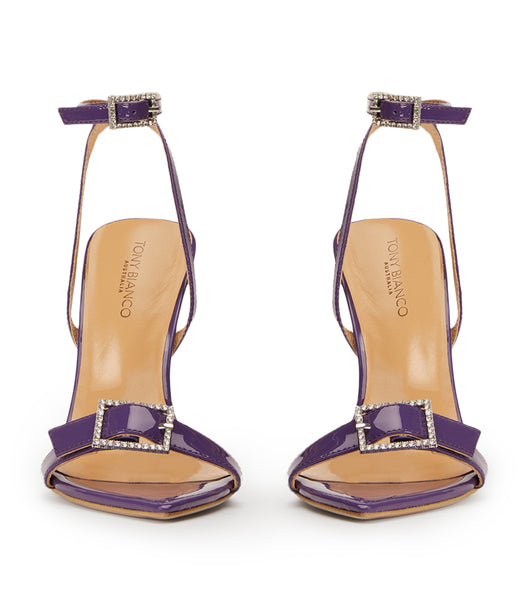 Purple Tony Bianco Mopsy Orchid Patent 10.5cm Stiletto Heels | AUSWC11590