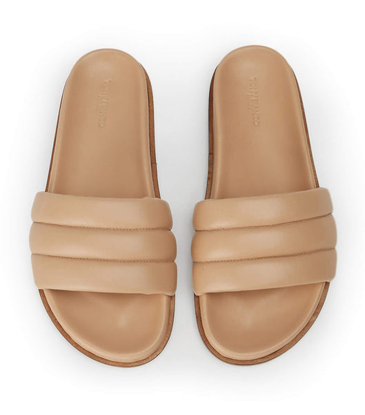 Skin Color Tony Bianco Lucas Skin Nappa 1.5cm Sandals | USNZX13251