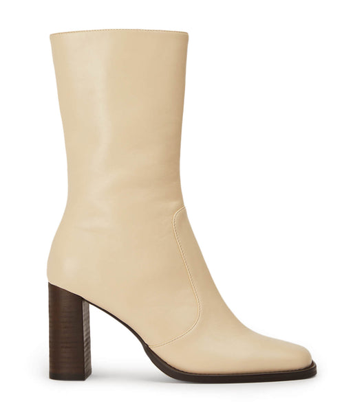 White Tony Bianco Atlanta Ecru Venice 8.5cm Ankle Boots | EUSVG72112