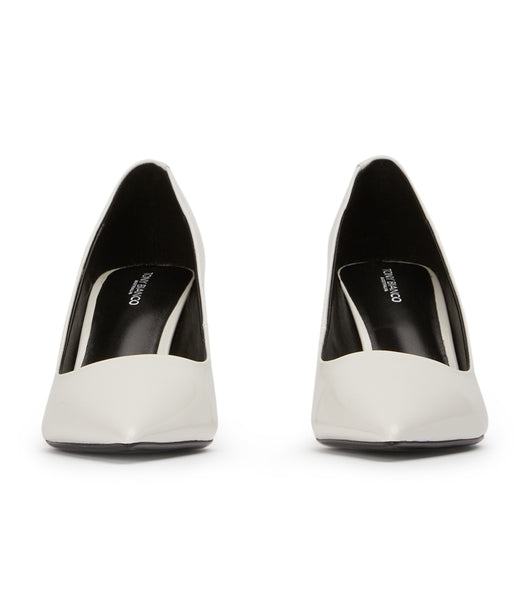 White Tony Bianco Billy White Hi Shine 7.5cm Event Heels | ZUSMJ98034