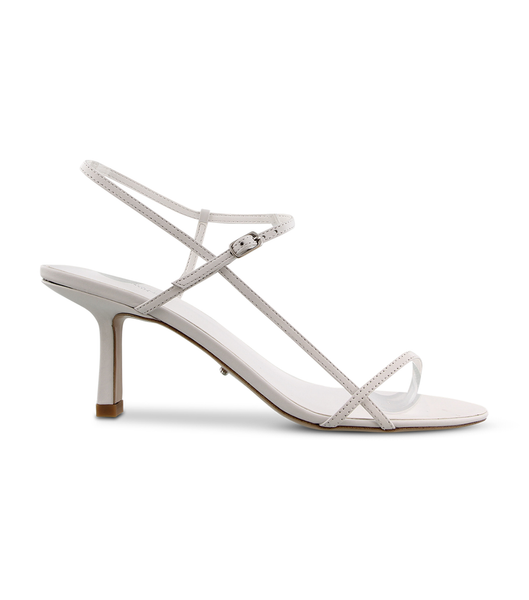 White Tony Bianco Caprice White Kid 7cm Strappy Heels | AUSDF48610