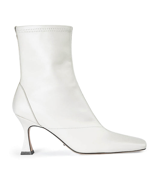 White Tony Bianco Fomo Dove Nappa 8cm Ankle Boots | ZUSNQ43601