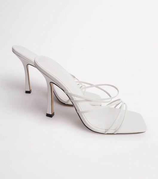 White Tony Bianco Foxie White Kid 10.5cm Bridal Heels | EUSVG69007