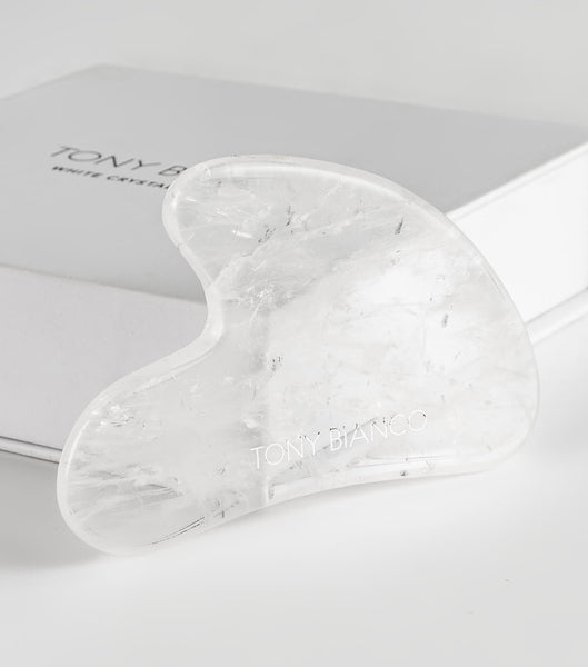 White Tony Bianco Gua Sha White Crystal Accessories | UUSTG26714