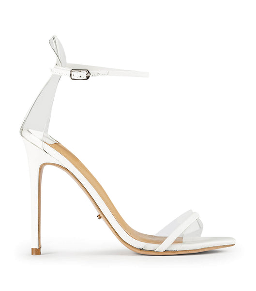 White Tony Bianco Kosumi Milk Denver 11cm Event Heels | QUSUV69045