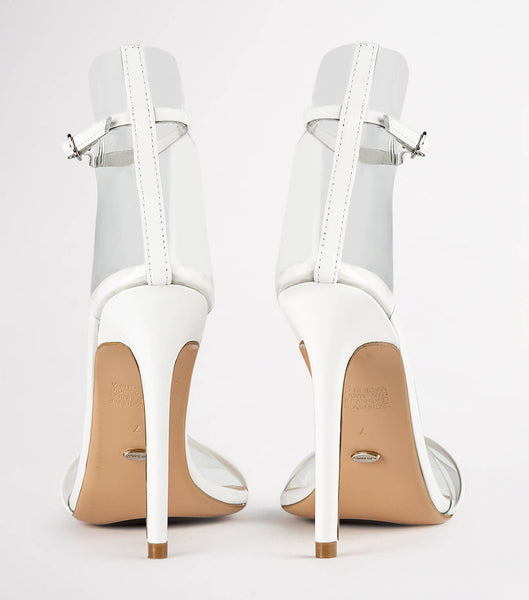 White Tony Bianco Kosumi Milk Denver 11cm Stiletto Heels | SUSVO15437